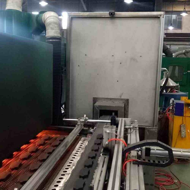 Brake Pad Electrostatic Spraying Line